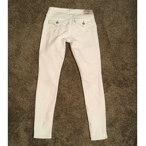 True Religion White Jeans EUC Worn Once!!!